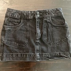 Vintage wash denim skirt size small